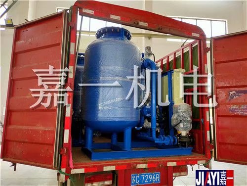 徐州客戶預(yù)定的定壓補(bǔ)水裝置以及石英砂過濾器發(fā)貨啦！